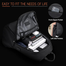 Arctic Hunter B00423 Waterproof 15.6 Inch Laptop Backpack – Black image