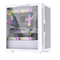 Aresze KT02W Mid-Tower Gaming Casing - White image