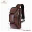 Armadea 5G 2 in 1 Crossbody Backpack For Document And Mini Laptop Carry Chocolate image