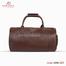 Armadea Big Size Travel Bag with Shoe Compartment Chocolate image