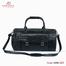 Armadea Big Size Travel Bag with Shoe Compartment Black image