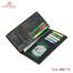 Armadea Long Wallet With Mini Coin Pocket Black image