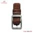 Armadea Stylish Hand Made Bini Leather Belt Chocolate image