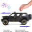 Army Jeep Diecast Alloy Metal Model Collection Car With Light And Music. Heavy Weighted, Big Size, All Door Openable (metal_armyjeep_cz23a_bk) Black image