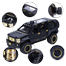 Army Jeep Diecast Alloy Metal Model Collection Car With Light And Music. Heavy Weighted, Big Size, All Door Openable (metal_armyjeep_cz23a_bk) Black image
