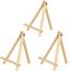 Art Canvas Stand, Wooden Easel - 12 Inches for Canvas, Board holding and Event Decoration image