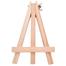Art Canvas Stand, Wooden Easel - 12 Inches for Canvas, Board holding and Event Decoration image