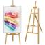 Art Canvas Stand, Wooden Easel - 36 Inches for Canvas, Board holding and Event Decoration image