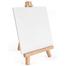 Art Canvas Stand, Wooden Easel 8 Inches for Canvas, Board holding and Event Decoration image