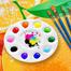 Art Color Mixing Plate - Plastics image