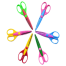 Art and Craft Zig Paper Shaper Scissor Set 6 Pieces image