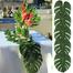 Artificial Palm Leaves For Party Decoration(12 Pcs Set) image