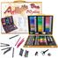 Artistic set painting set 150 items in a wooden case image