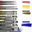 Artists Paint Brush Nylon Hair Water Color - 12 pieces image