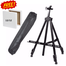Artists Portable Metal Easel With FREE Canvas 12/12 Inch image