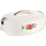 Asian Elegant Casserole Oval Hotpot 5.0 Ltr White image