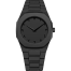 Aura Men’s Matte Black Analog Watch With Arabic Numerals image