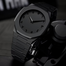 Aura Men’s Matte Black Analog Watch With Arabic Numerals image