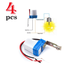 Automatic Day Night Sensor Switch Ac 220V, Day And Night On/Off Photocell Ldr Sensor Switch, Auto Switching Device-4 Pcs image