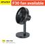 Awei F30 Mini Desktop Oscillating Rechargeable Silent Fan With Three Speed Strong Wind Tuning Stand Fans High Quality image