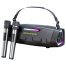 Awei KT28 Portable Karaoke Bluetooth Speaker With Dual Wireless Microphone image