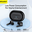 Awei T61 Wireless Bluetooth 5.3 Earphones Sport Noise Reduction ENC Headphones image