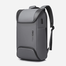 BANGE USB Charging Laptop Backpack (Grey) - 15 Inch image