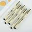 BAOKE 5pcs/set Micron Needle Drafing Pen Sketching drawing Pen Art Markers for Sketch design sketch Lettering School Album Writing image