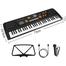 Kids Piano 61 Keys Electronic Music Keyboard with Microphone USB System Educational Musical Toy image