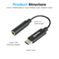 BOYA BY-K4 – 3.5mm TRS (Female) to Type-C (Male) Audio Adapter image