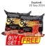 BUY 1 Mama Instant Noodles Oriental Kitchen Hot Korean Flavour 85gm x 4 Packs GET 1 FREE!! image