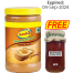 BUY 1 Sundrop Peanut Spread Honey Roast Creamy- 462 gm GET 1 Mustard Honey 250gm FREE!! image