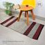 Baah 05 Handmade Natural Jute Rug 4x2 Inch image