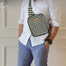 Baah Chequered 02 Jute Fanny Pack image