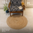 Baah Handmade Natural Jute Rug 3 Inch Round image