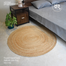 Baah Handmade Natural Jute Rug 4 Inch Round image