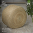 Baah Jute Puffy Stool For Home and OfficeBaah Jute Puffy Stool For Home and Office image