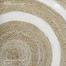 Baah’s Field’s Of Gold 04 Braided Jute Rug 2.8′ Dia image