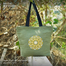 Baah's Groovy 02 Jute Canvas Bag image