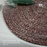 Baah’s Handcrafted Jute Placemats (Deep Brown)- set of six image