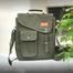 Baah's On-the-Go Messenger Bag 02 And Vintage Green Chequer Jute Cross Body Bag image