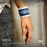 Baah's Upcycled Denim Lace Wristlet image