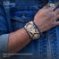 Baah's Upcycled Denim and Jute Bracelet 01 image