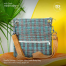 Baah’s Vintage Chequer Jute Cross Body Bag image