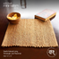 Baah’s natural living rectangle jute placemat (set of six) image