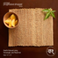 Baah’s natural living rectangle jute placemat (set of six) image