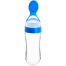 Babies Cosmos (1004-Blue) Silicone Feeder With Spoon 3oz/90ml image