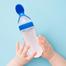Babies Cosmos (1004-Blue) Silicone Feeder With Spoon 3oz/90ml image
