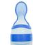 Babies Cosmos (1004-Blue) Silicone Feeder With Spoon 3oz/90ml image