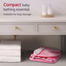 Baby Bather for New Born Baby Bath Chair, 3 Position Adjustable, Washable Soft Mesh, Large Seat-Any Color image